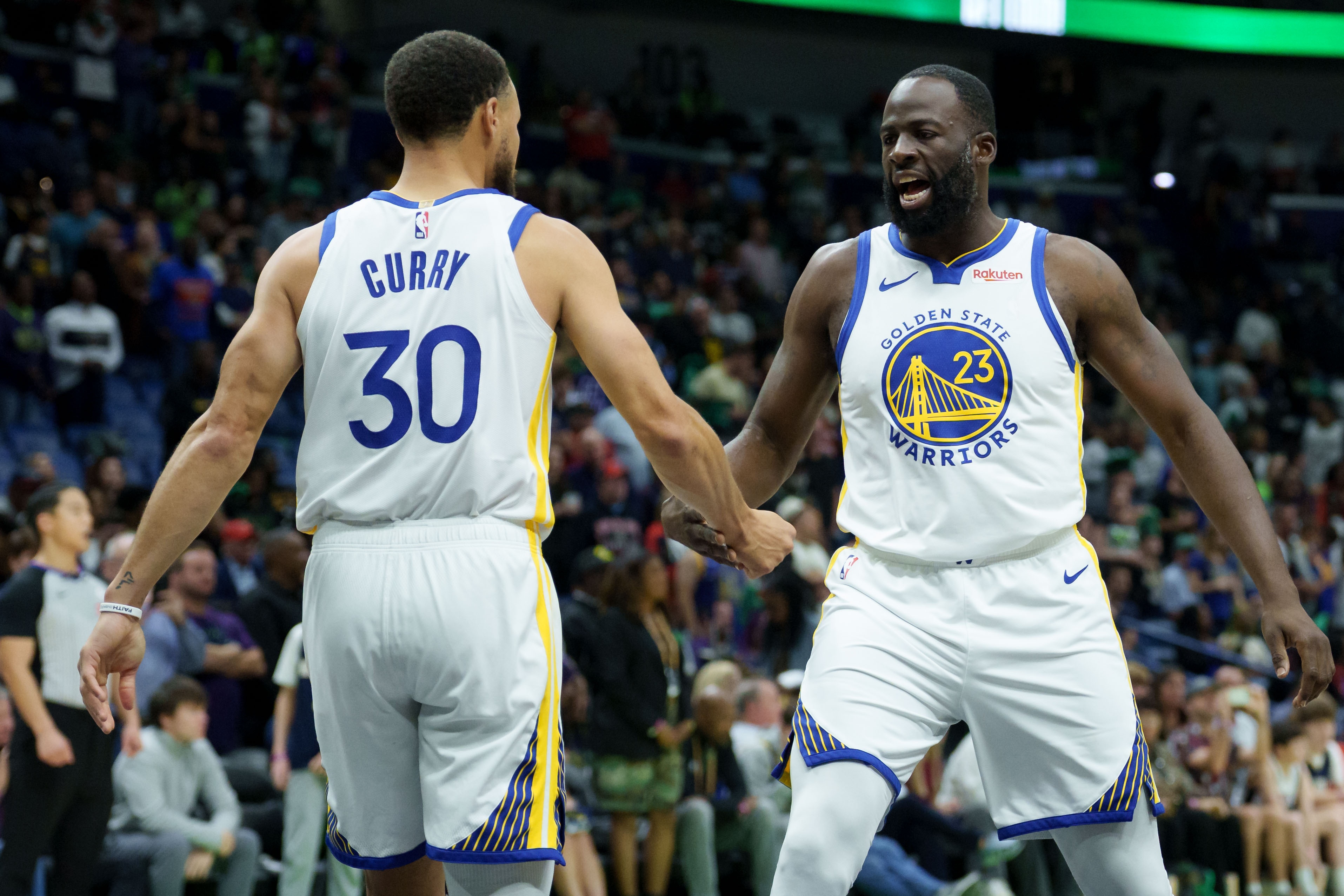 追梦格林:库里的投篮是NBA历史最强,偷技能首选