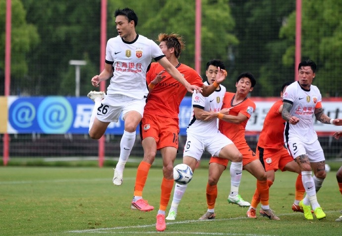 张琳芃头槌刘祝润爆射 海港2-1客胜赛更达