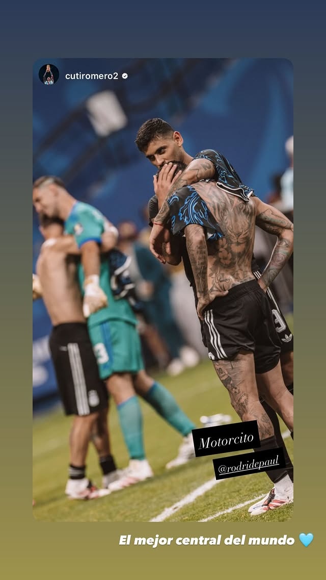 德保罗社媒钦定:罗梅罗是世界最佳中卫 德保罗社媒钦定:罗梅罗是世界最佳中卫