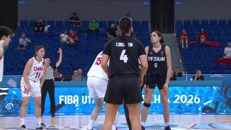 U17女篮世界杯:中国61-76新西兰获第六 三分球30中3创奇低