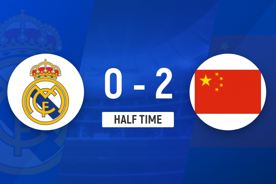 半场-U17女足2-0皇马女足U17 王晨西闪击成宛迪助攻吴逸晨破门 半场-U17女足2-0皇马女足U17 王晨西闪击成宛迪助攻吴逸晨破门