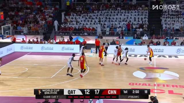 🏀世亚预-中国男篮5人上双大胜卡塔尔!杨瀚森20分钟15分8板