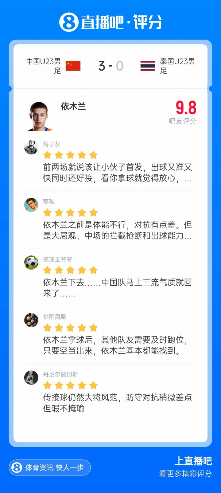 中场大核！依木兰亚运首发+多次威胁传球，重回U20亚洲杯巅峰状态