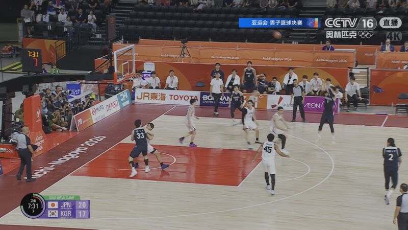 09月20日亚运男篮金牌赛 日本男篮 – 韩国男篮 全场录像【全场录像+集锦】